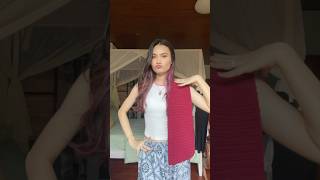 Making a cardigan for my bestie❤️part 1 crochetcardigans crochet crocheting [upl. by Slater]