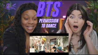 BTS 방탄소년단 Permission to Dance Official MV reaction [upl. by Yule]