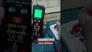 HABOTEST HT93 smart multimeter shortsvideo multimeter tester viralvideo [upl. by Lindley]