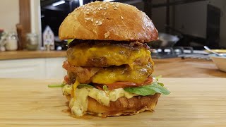 HomeMade Burger  Chef Florin Arvunescu [upl. by Colan]