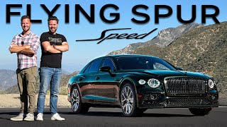 2023 Bentley Flying Spur Speed W12 Quick Review [upl. by Sanfourd35]