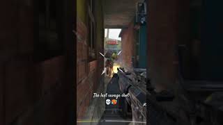 The last savage shot 🥵💀 codmobile hitalgamingshorts [upl. by Gagne28]