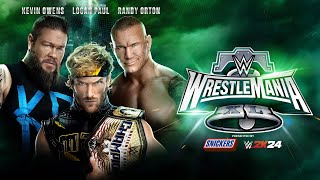 Logan Paul vs Kevin Owens vs Randy Orton WrestleMania XL Hype Package [upl. by Bowes56]