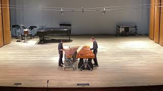 Ivan Trevino  Catching Shadows Marimba Duet [upl. by Itteb]