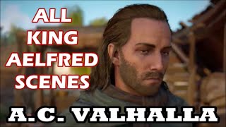 Assassins Creed Valhalla  All King Alfred Scenes amp Study [upl. by Adalia746]