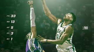 Giannis Antetokounmpo 33 Points 13 Rebs vs Kings 201718 Season [upl. by Royd638]