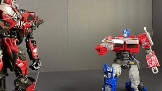 Transformers Stop motion Dark of the moon Primes in Africa [upl. by Atikahc]