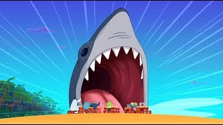 Zig amp Sharko 🦈 REAL SHARK 🦈 The king of the sea 🌊 Cartoons for Children [upl. by Einial]