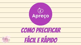 Como PRECIFICAR fácil e rápido [upl. by Lewellen]