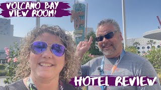 Universals Cabana Bay Resort 2023  FULL Resort AND Room Tour of Volcano Bay View 2 Queen Room [upl. by Noitna]