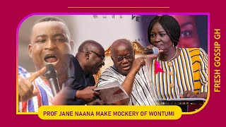 Ay3d3 RUFFProfJane Naana Finally Replies Wontumi In Her Own Style Threw A Stray BUllet To Bawumia [upl. by Araf]