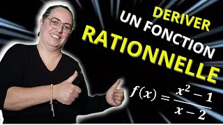 dériver une fonction rationnelle TOUT comprendre en 5 minutes [upl. by December]