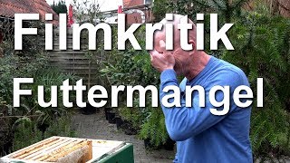 Filmkritik Video Verhungerndes Bienenvolk in der Segeberger Beute [upl. by Carolyne]