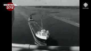 Louverture du pont Champlain en 1962  Reportage de RCI [upl. by Nashom746]