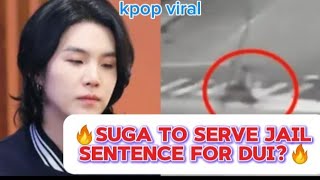 VIDEO SUGA BTS accused of lax attitude during public service amid drunk driving scandal [upl. by Aikemit]