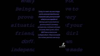 how girls identify is quotes studentlife lifechanging changeyourlife changetheworld [upl. by Acirahs548]