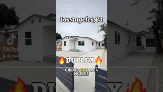 Los Angeles CA DUPLEX recientemente renovado losangeles duplex realestate [upl. by Oibaf]