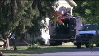 061910  SWAT at Shooting scene Salisbury Twp PA [upl. by Ailedamla]