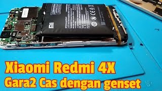 Xiaomi Redmi 4X batre bengkak akibat short protektor [upl. by Everson]