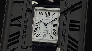 CARTIER TANK SOLO XL SILVER DIAL 2019 [upl. by Starlin399]