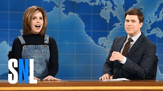 Weekend Update 21316 with Rachel from Friends  SNL [upl. by Losyram451]