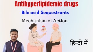 Pharmacology of Bile acid Sequestrants  mechanism of action  antihyperlipidemic drugs [upl. by Karyl]