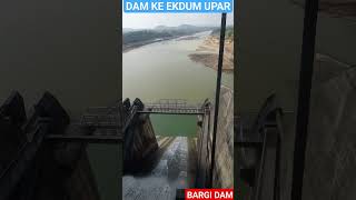 1st time above Dam 😱bargidam dam narmada bargi jabalpur vlog [upl. by Cresida959]