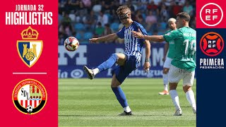 Resumen PrimeraFederación  SD Ponferradina 30 SD Logroñés  Jornada 32 Grupo 1 [upl. by Edge]