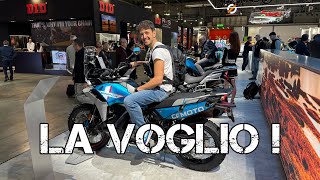 La MOTO che TUTTI VOGLIONO PROVARECF MOTO 800 MTX ad EICMA 2024 [upl. by Htims]