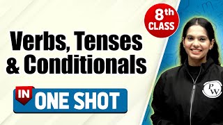 Verbs Tenses and Conditionals in One Shot  CBSE Class 8th  Pariksha Abhyas [upl. by Nymzaj623]