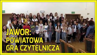 JAWOR Powiatowa Gra Czytelnicza 2022 [upl. by Truscott]