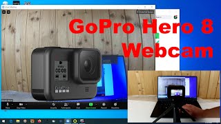 How to use a GoPro Hero 8 as webcam for Zoom Skype etc Windows [upl. by Camey]