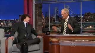 Jesse Eisenberg On David Letterman Show 16 May 2013 [upl. by Maureen]