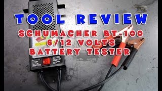 TOOL REVIEW  Schumacher BT100 Battery Load Tester [upl. by Narag424]