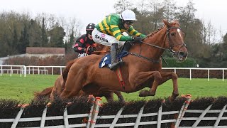 Back from four years off ELIXIR DAINAY overcomes 1372 day layoff to win at Punchestown [upl. by Earl]