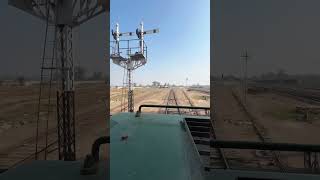 GEU40 Cab ride  Khanewal ❤️ pakrailz railway pakraillive train pakrailroads railroad [upl. by Gabor264]