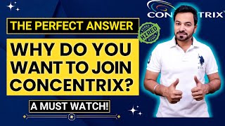 Concentrix Interview Questions and Answers  Why do you want to join Concentrix [upl. by Armat]