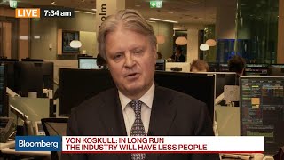 Nordea CEO on Job Cuts Relocating MiFID [upl. by Lupiv]