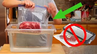 How to Vacuum Seal Food Without a Machine  Serious Eats [upl. by Syck]