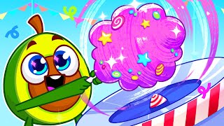 Cotton Candy for Kids 💖✨  Kids Cartoons by Pit amp Penny Stories 🥑💖 [upl. by Sirois740]