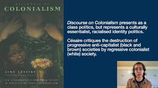 On Aimé Césaire’s Discourse on Colonialism [upl. by Maryellen]