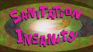 SpongeBob SquarePants Sanitation InsanityBunny Hunt  Title cards HD [upl. by Ainevul]