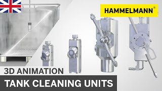 AQUAMAT Tank cleaning units  3D Animation [upl. by Naik]