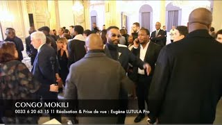 CONGOMOKILIFally et Ado Yuhe invités par Emmanuel Macron à lÉlyséeExcellence Patrick Muyaya [upl. by Dotti579]