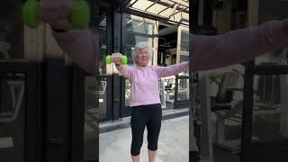 77yearold Fitness Influencer Post AntiAging Treatment shorts [upl. by Scammon647]