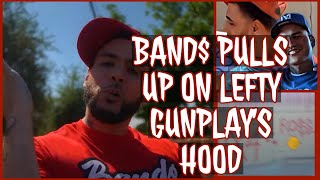 NORTENO RAPPER BANDS PULLS UP TO BALDWIN PARK TO DISS LEFTY GUNPLAYMY REACTION 😳👀🫢🤣 [upl. by Fonseca67]