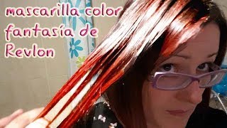 Probando color fantasía sin decolorar de Revlon y cómo retirarlo  Mirianadas 🍊mujeresexpress [upl. by Blondell]