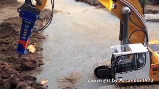 INCREDIBLE RC DEMOLITION HAMMER WORKING AT THE CONSTRUCTION SITE [upl. by Aracot]