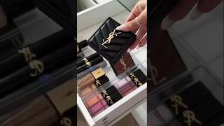 YSL Beauty Station 👝 asmr sunboxing yvessaintlaurent ysl makeup organizing beauty [upl. by Mera]