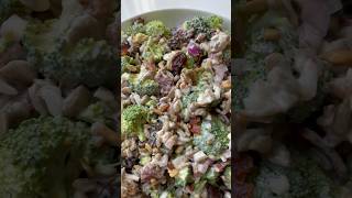 Classic Broccoli Salad  Eating Bird Food broccoli broccolisalad salad salad recipe cookout [upl. by Olsewski]